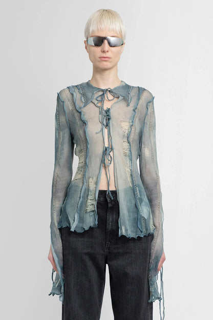 Antonioli ACNE STUDIOS WOMAN BLUE SHIRTS