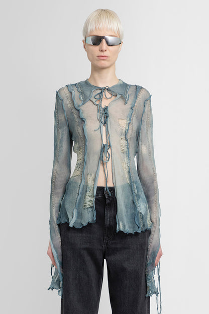 Antonioli ACNE STUDIOS WOMAN BLUE SHIRTS