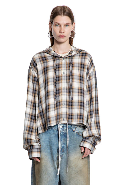 ACNE STUDIOS WOMAN BEIGE SHIRTS