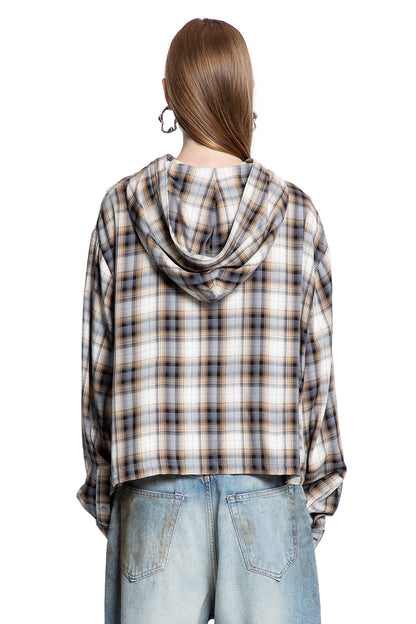 ACNE STUDIOS WOMAN BEIGE SHIRTS