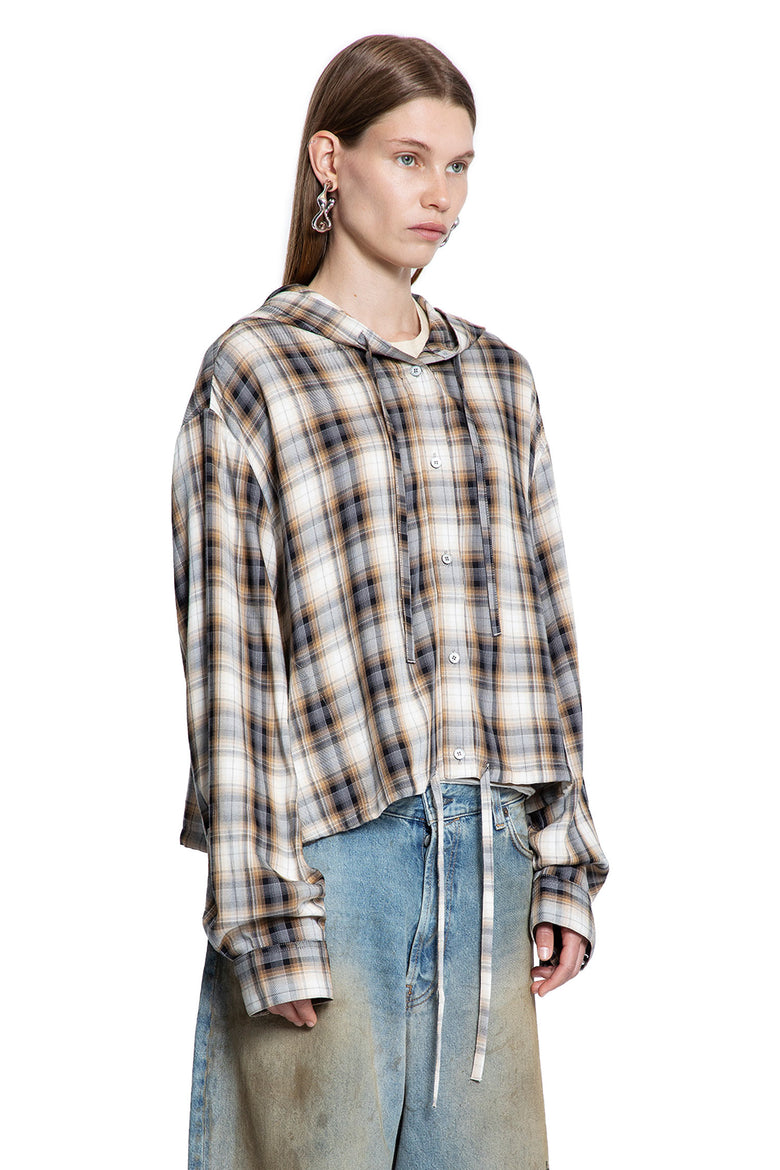 ACNE STUDIOS WOMAN BEIGE SHIRTS