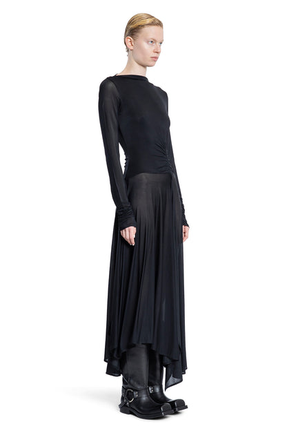 ACNE STUDIOS WOMAN BLACK DRESSES