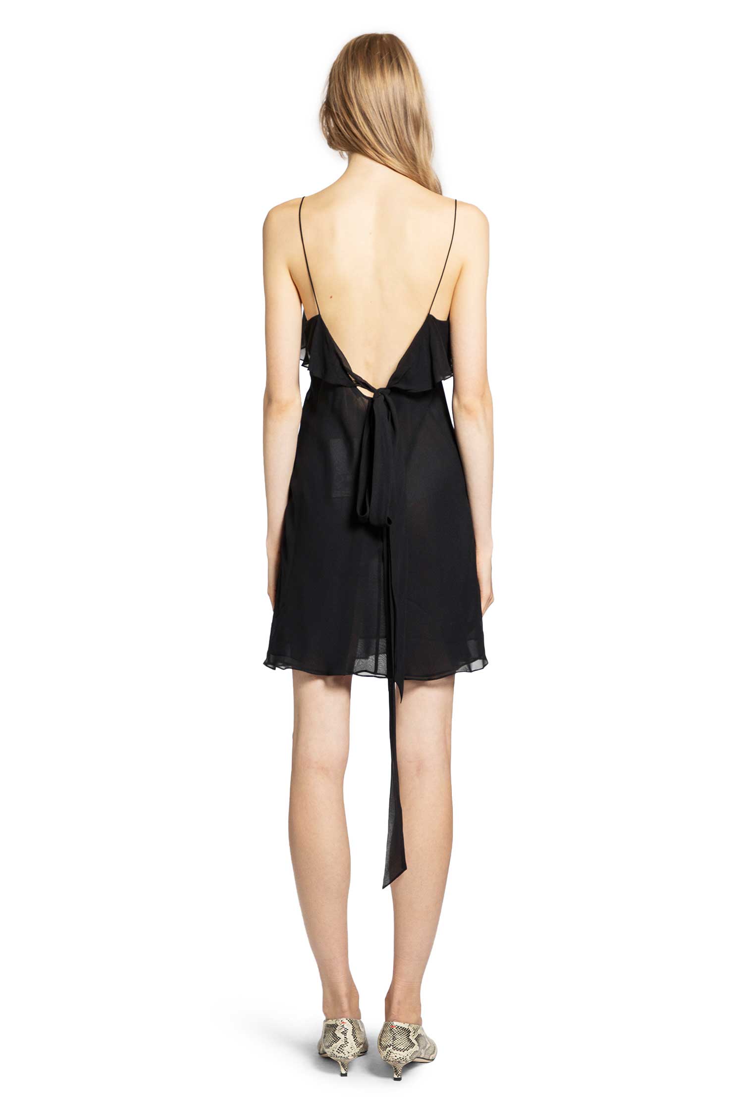 ACNE STUDIOS WOMAN BLACK DRESSES