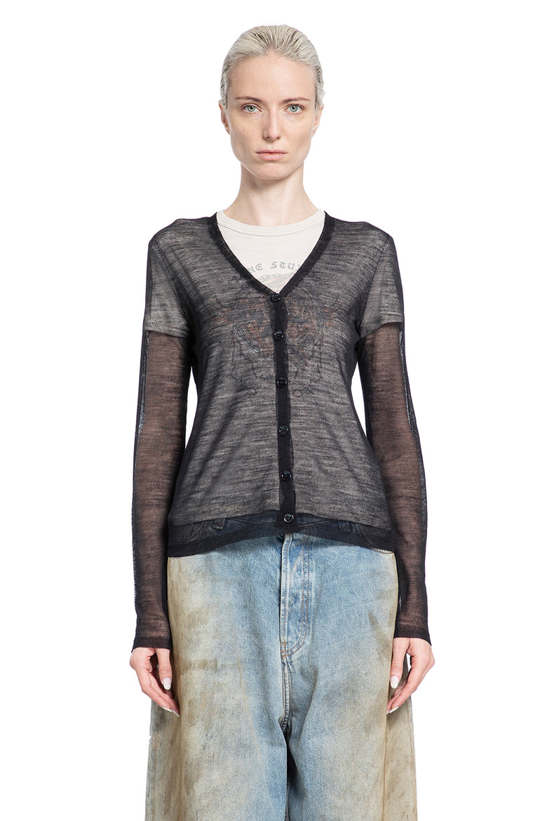 ACNE STUDIOS WOMAN BLACK KNITWEAR