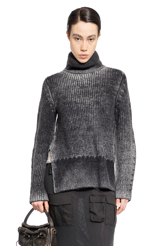 ACNE STUDIOS WOMAN GREY KNITWEAR