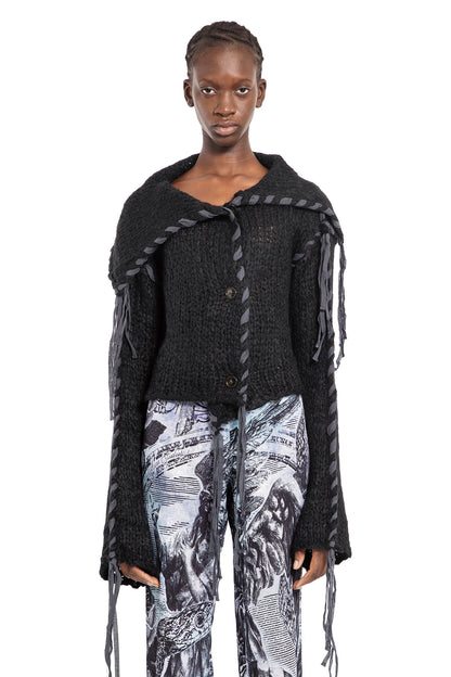 Antonioli ACNE STUDIOS WOMAN BLACK KNITWEAR