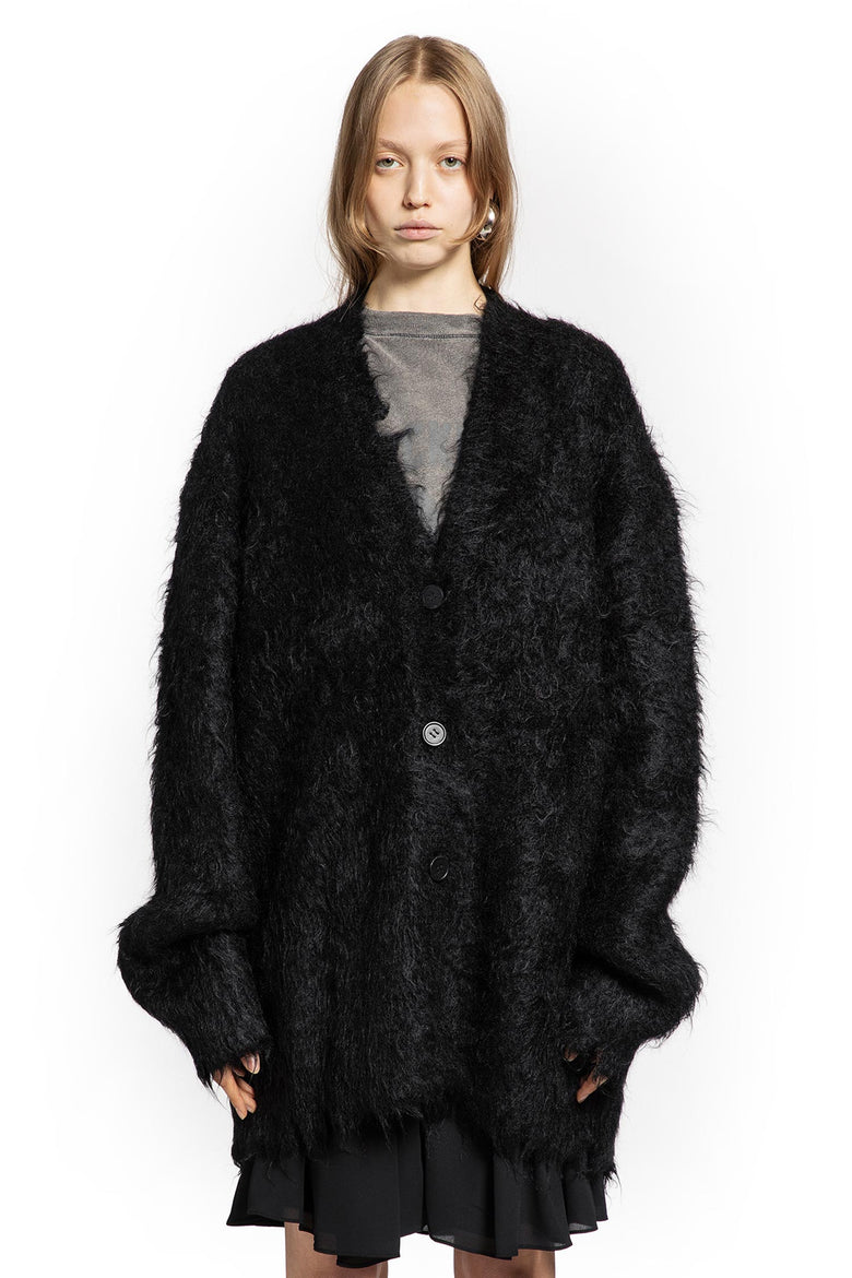 ACNE STUDIOS WOMAN BLACK KNITWEAR