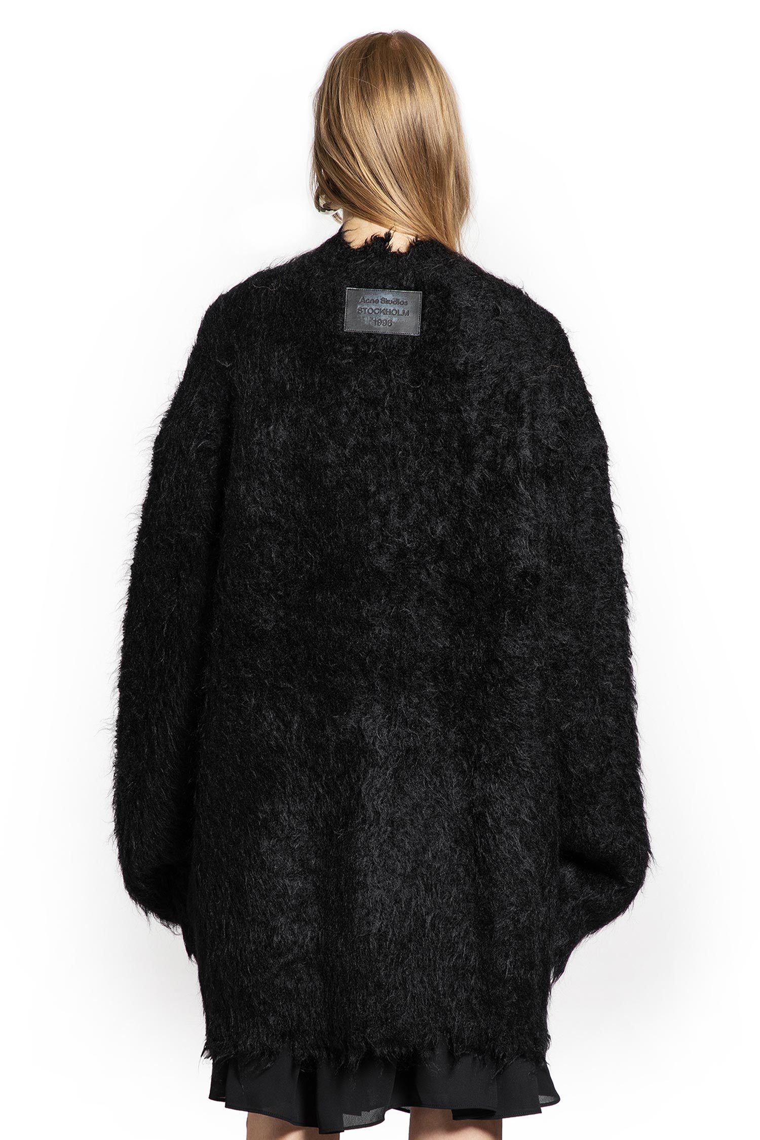 ACNE STUDIOS WOMAN BLACK KNITWEAR