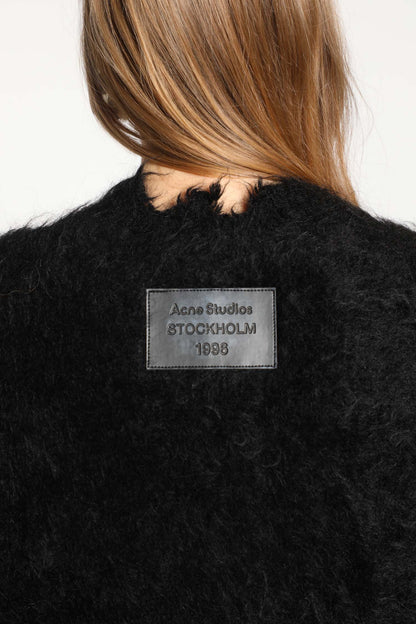 ACNE STUDIOS WOMAN BLACK KNITWEAR