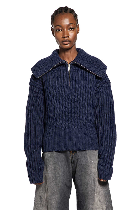 Wool Half-Zip Sweater