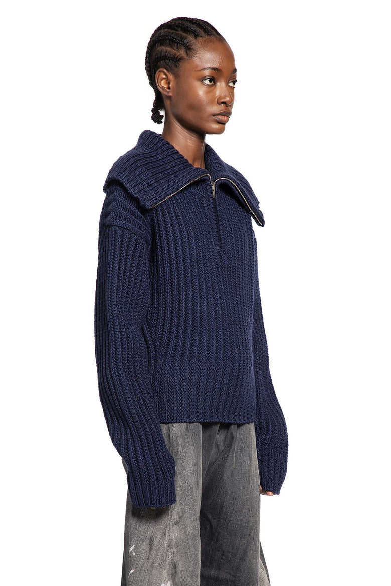 Wool Half-Zip Sweater