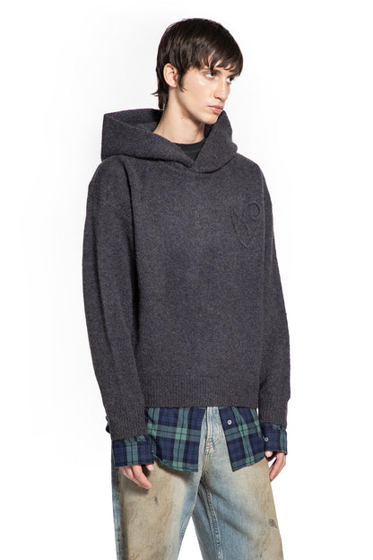 Layered Wool Hoodie