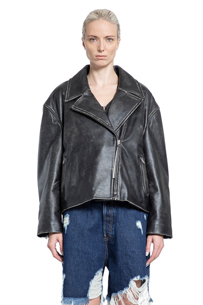 Antonioli ACNE STUDIOS WOMAN BLACK JACKETS