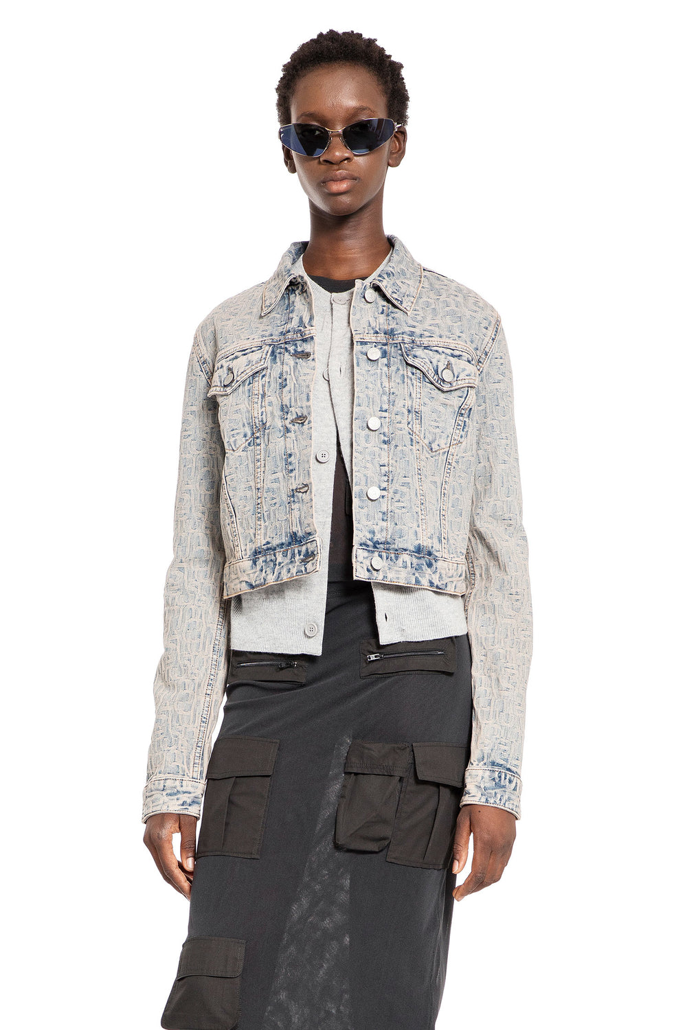 ACNE STUDIOS WOMAN BLUE JACKETS