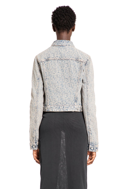 ACNE STUDIOS WOMAN BLUE JACKETS