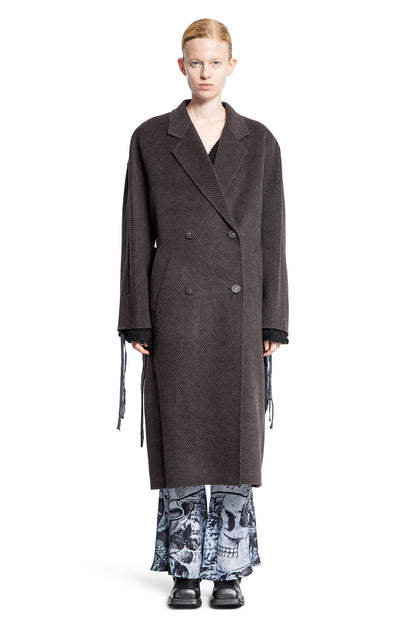 Antonioli ACNE STUDIOS WOMAN BROWN COATS