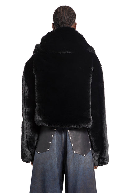 ACNE STUDIOS WOMAN BLACK JACKETS