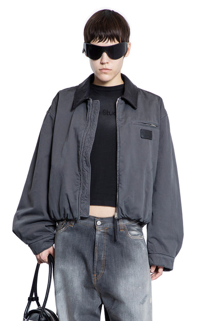 ACNE STUDIOS WOMAN GREY JACKETS