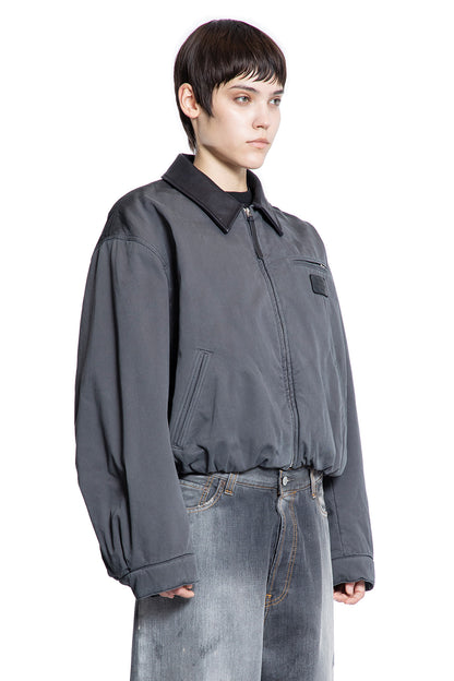 ACNE STUDIOS WOMAN GREY JACKETS