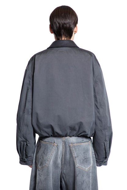 ACNE STUDIOS WOMAN GREY JACKETS