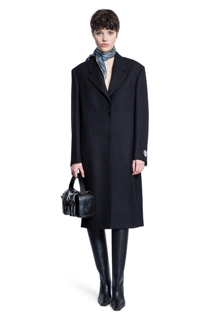 ACNE STUDIOS WOMAN BLACK COATS