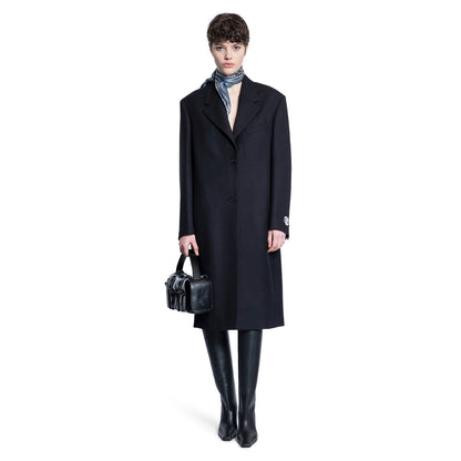 ACNE STUDIOS WOMAN BLACK COATS