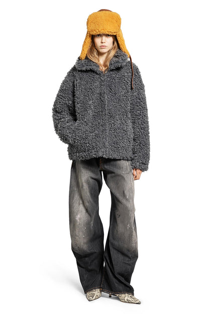 ACNE STUDIOS WOMAN GREY JACKETS