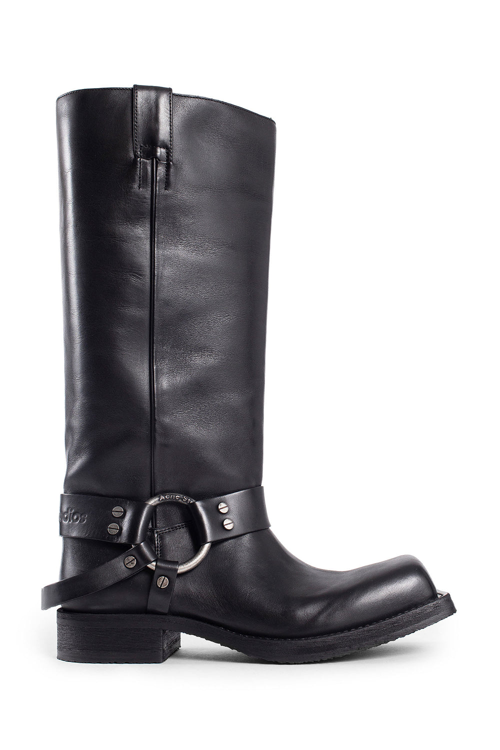 ACNE STUDIOS WOMAN BLACK BOOTS