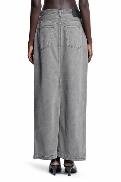 ACNE STUDIOS WOMAN GREY SKIRTS