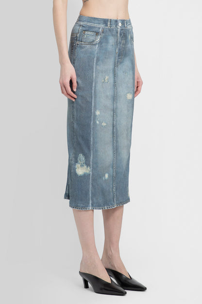 ACNE STUDIOS WOMAN BLUE SKIRTS