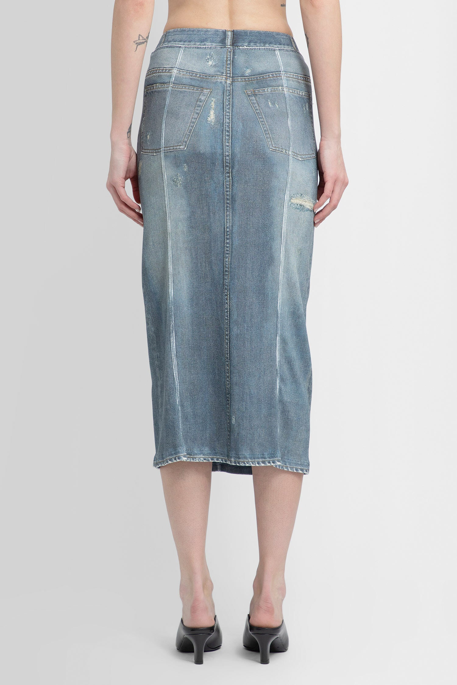 ACNE STUDIOS WOMAN BLUE SKIRTS