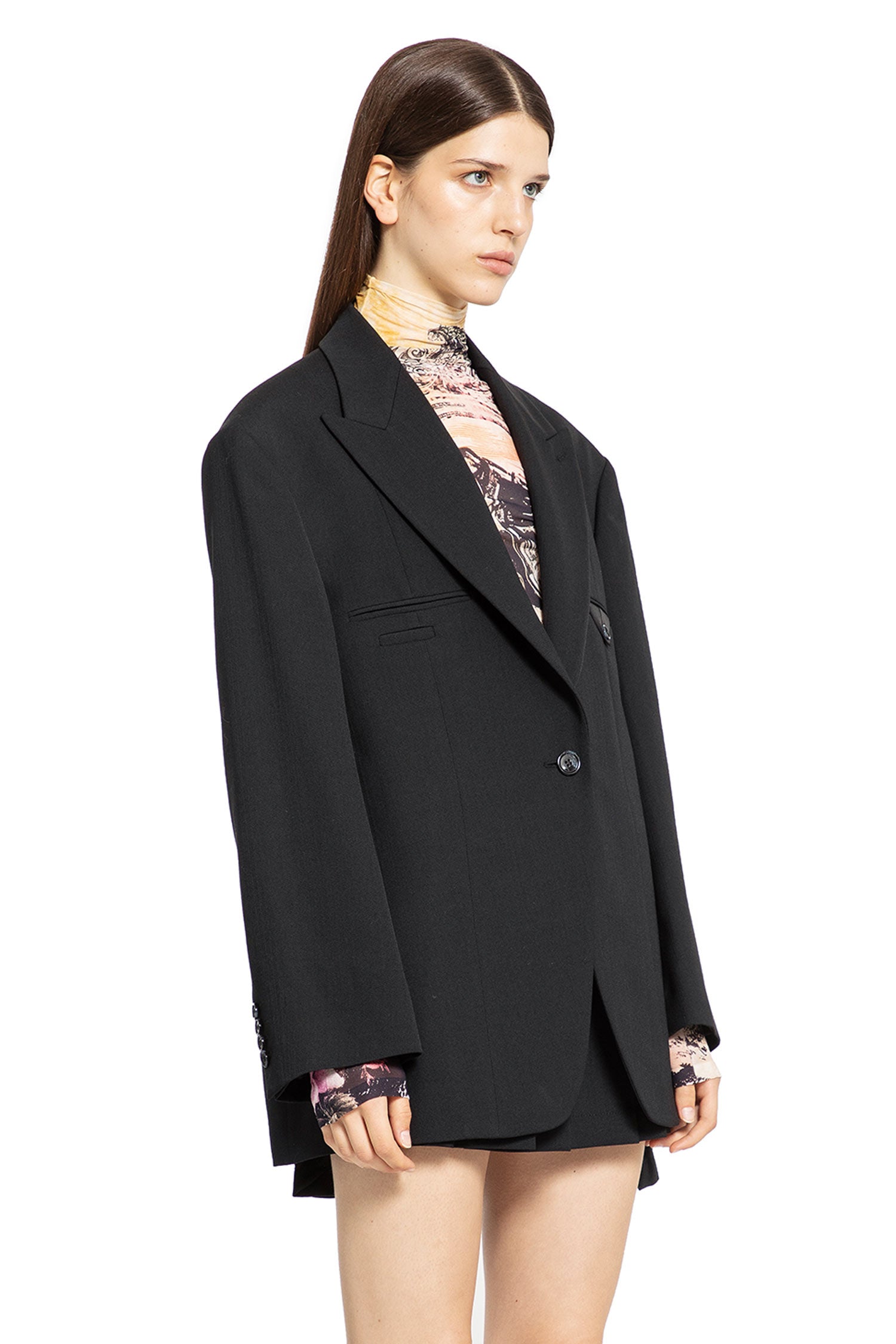 ACNE STUDIOS WOMAN BLACK BLAZERS