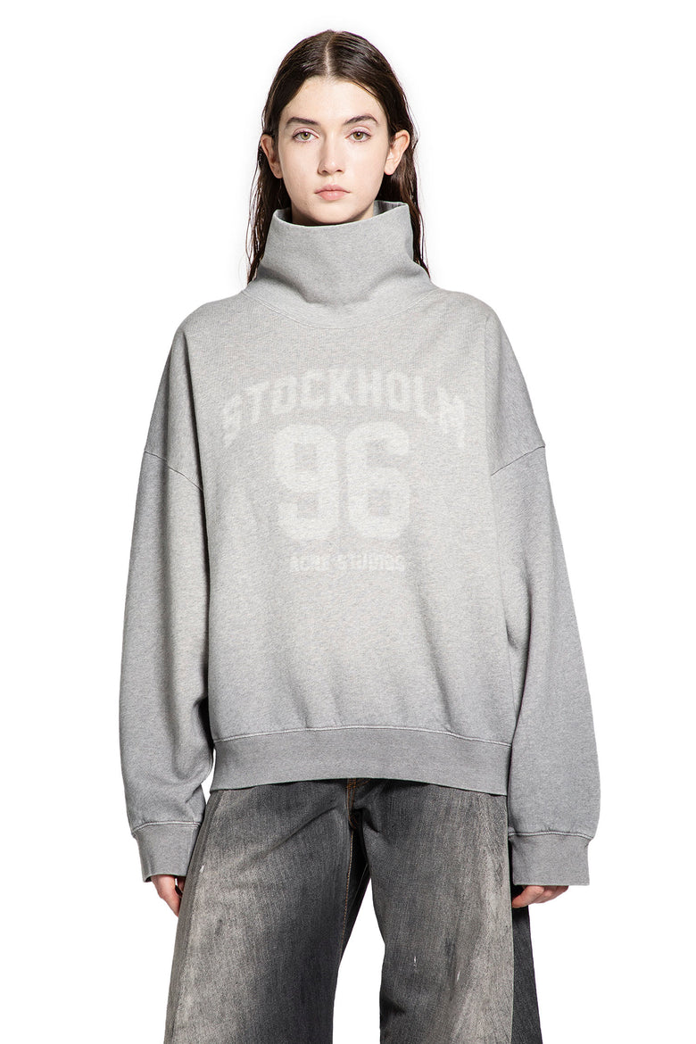 College Logo Turtleneck Sweatshirt