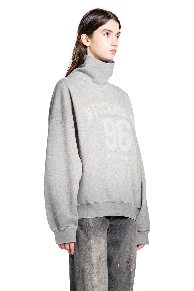 College Logo Turtleneck Sweatshirt