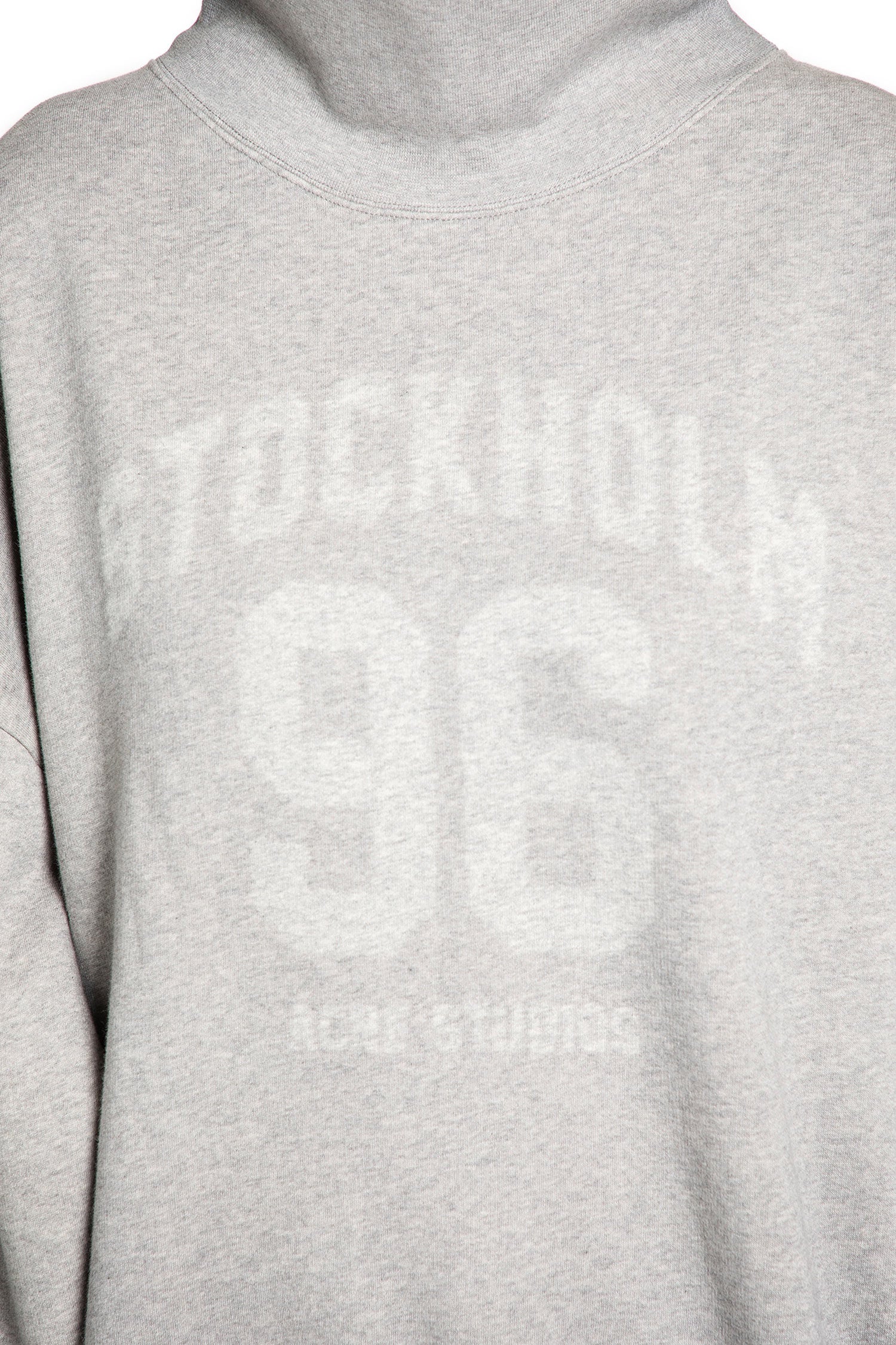 College Logo Turtleneck Sweatshirt