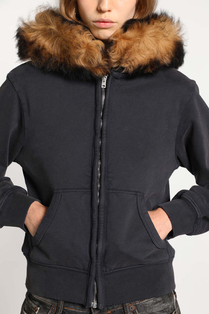 ACNE STUDIOS WOMAN GREY SWEATSHIRTS