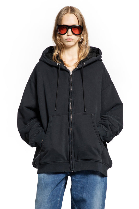 Fleece Zipped Sweatshirt with Hood