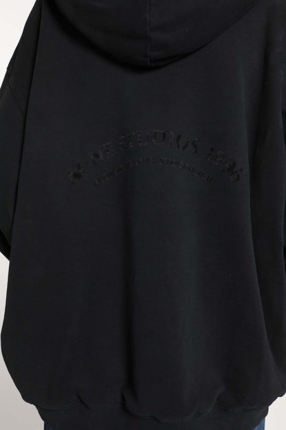 ACNE STUDIOS WOMAN BLACK SWEATSHIRTS
