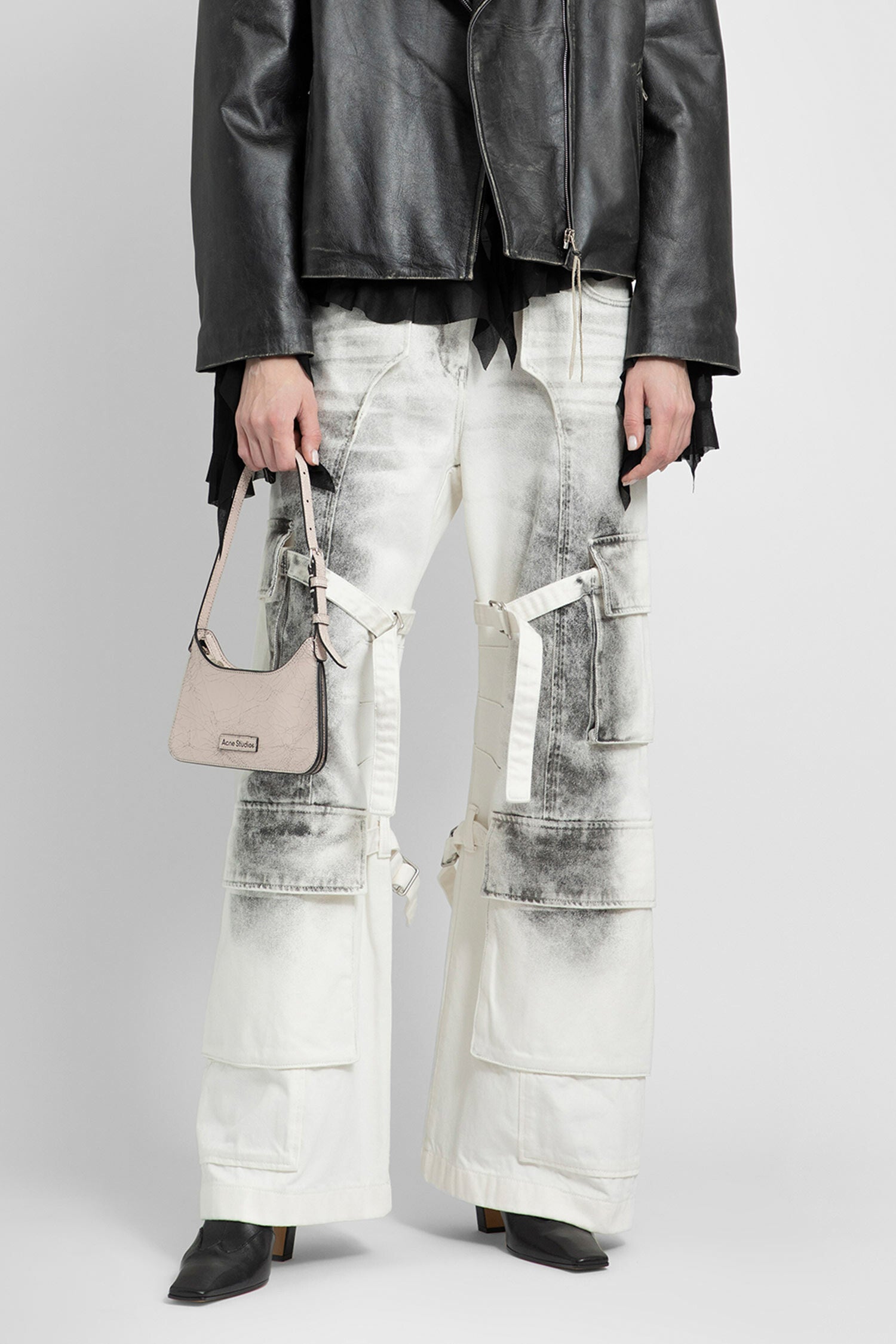 ACNE STUDIOS WOMAN WHITE JEANS