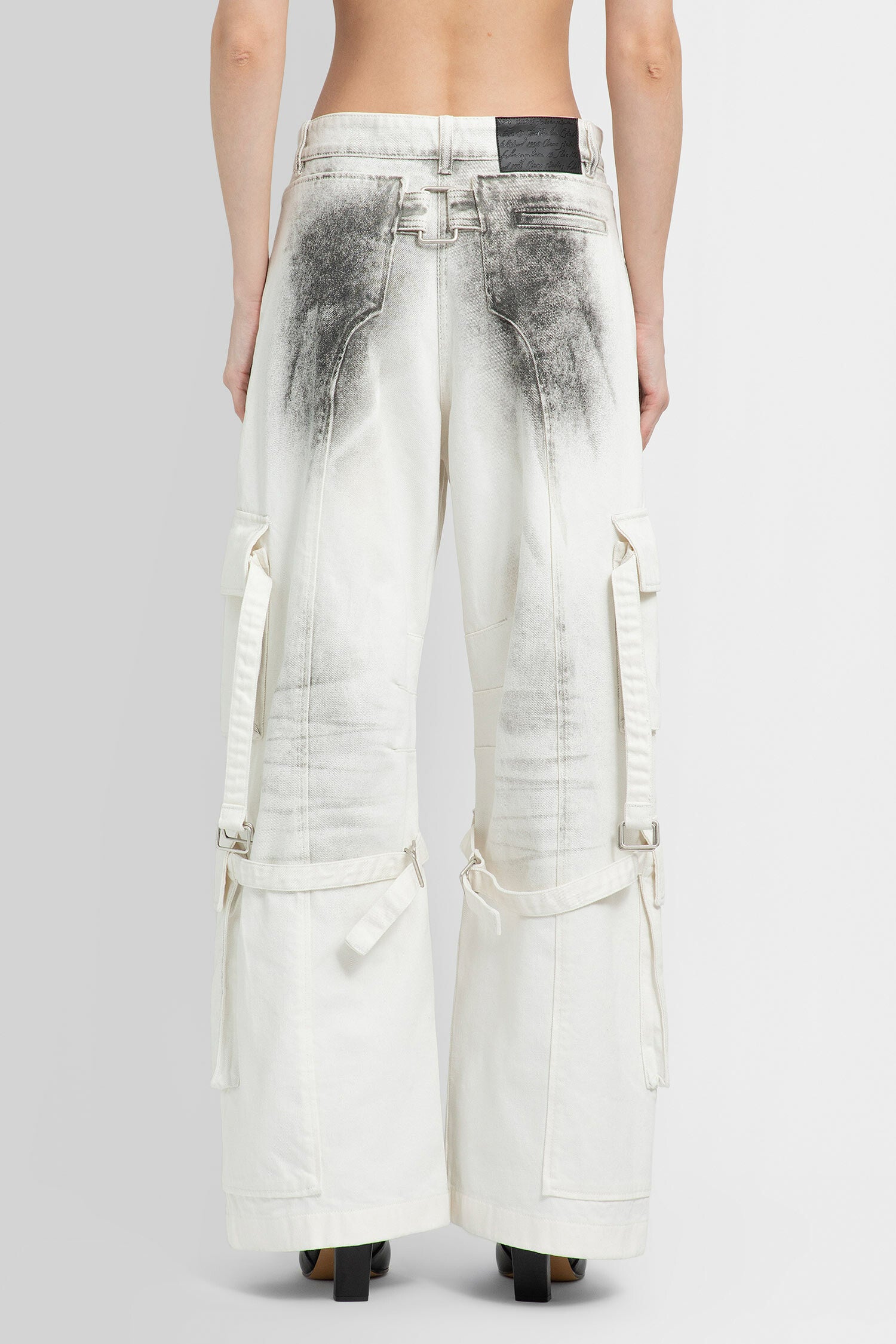 ACNE STUDIOS WOMAN WHITE JEANS