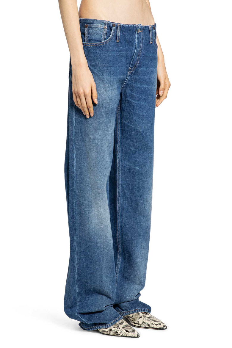 ACNE STUDIOS WOMAN BLUE JEANS