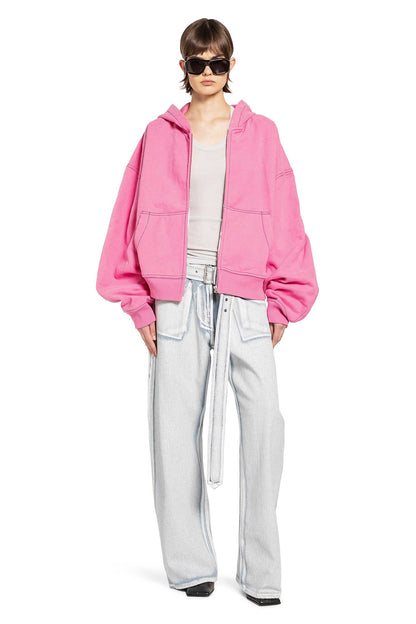 Belted Denim Trousers