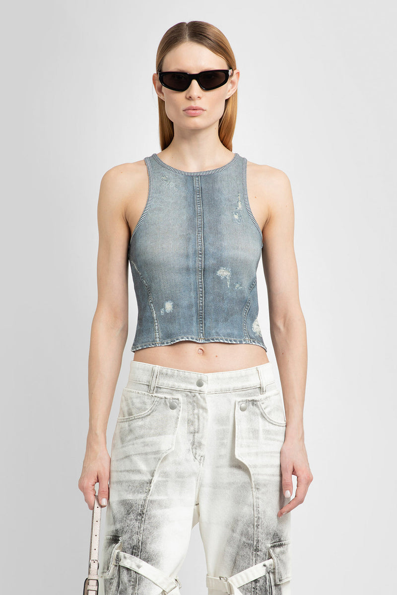 ACNE STUDIOS WOMAN BLUE TOPS - ACNE STUDIOS - TOPS | Antonioli