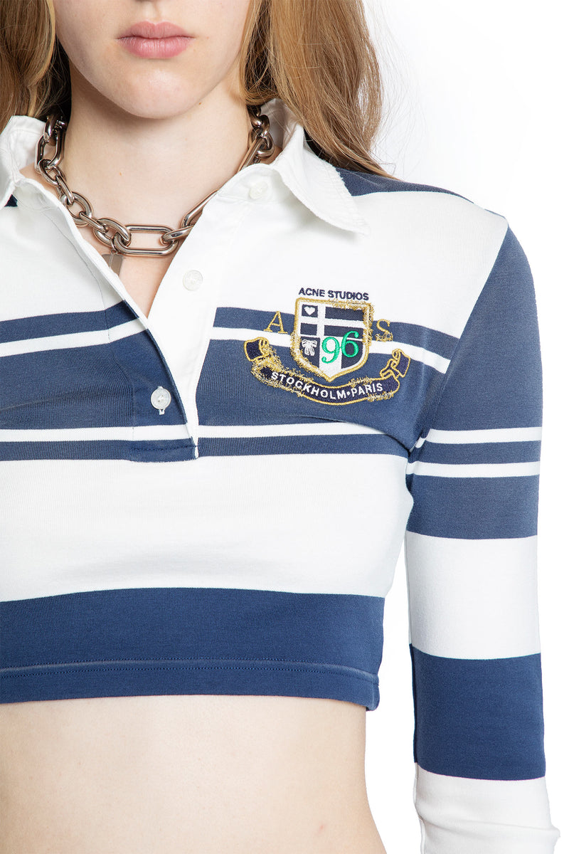 Cropped Varsity Polo Shirt - Antonioli.eu
