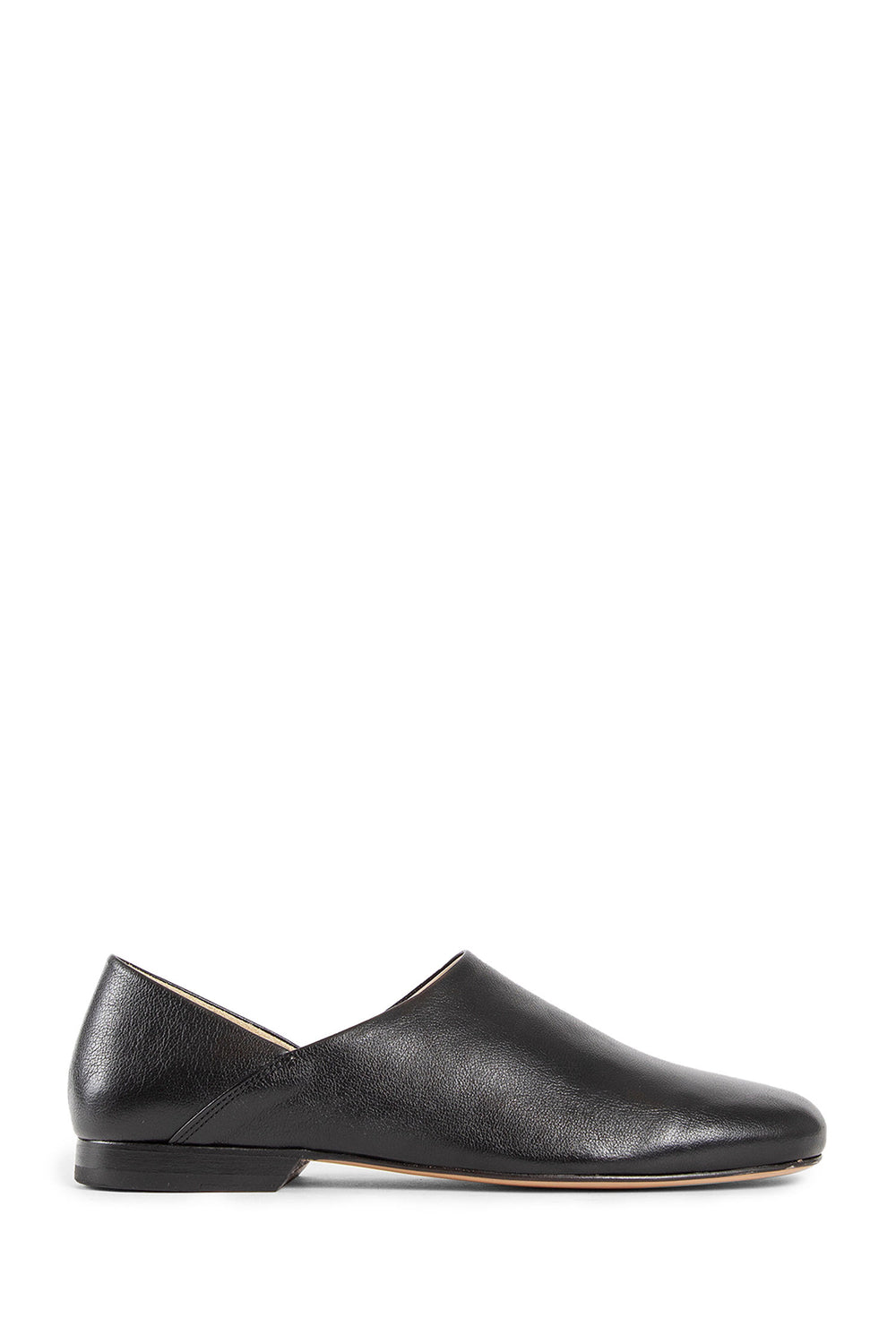 LEMAIRE MAN BLACK LOAFERS & FLATS