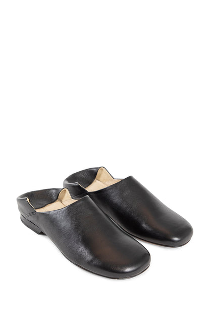 LEMAIRE MAN BLACK LOAFERS & FLATS