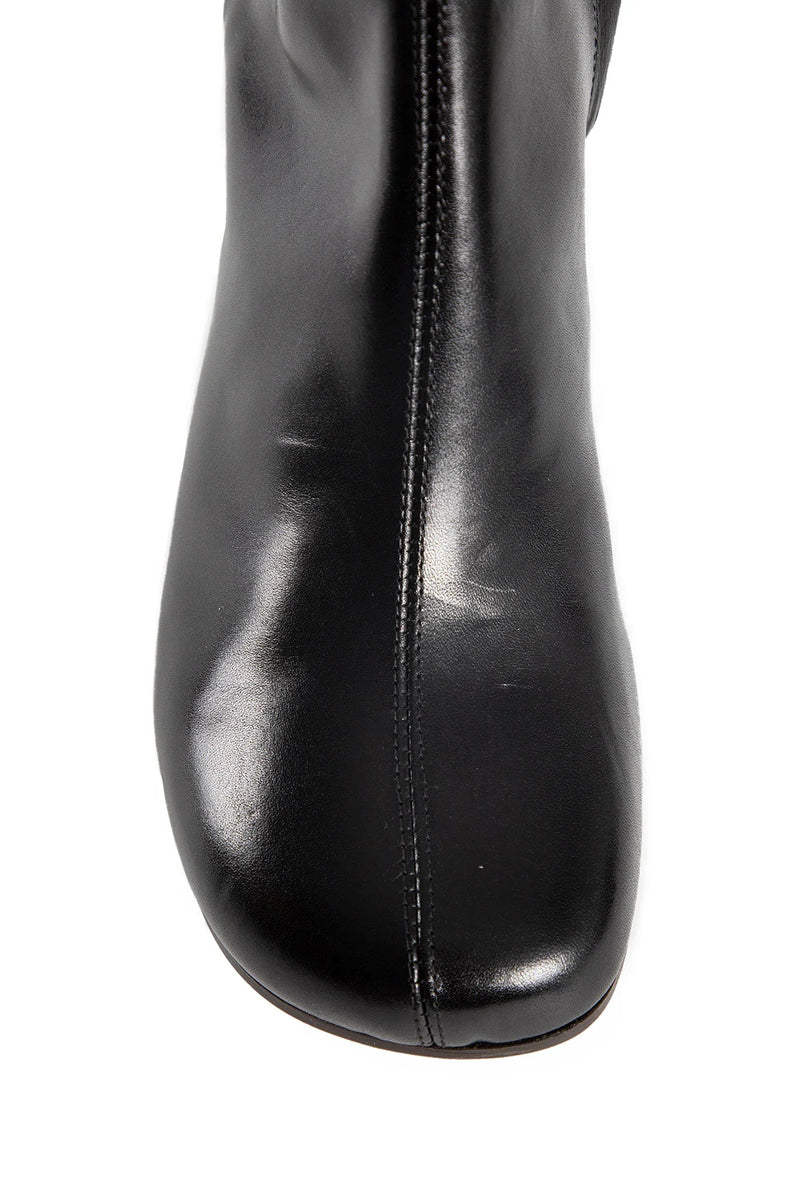 LEMAIRE Anatomic leather ankle boots woman