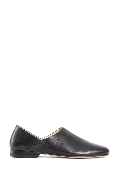 LEMAIRE WOMAN BLACK LOAFERS & FLATS