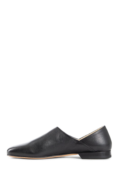 LEMAIRE WOMAN BLACK LOAFERS & FLATS