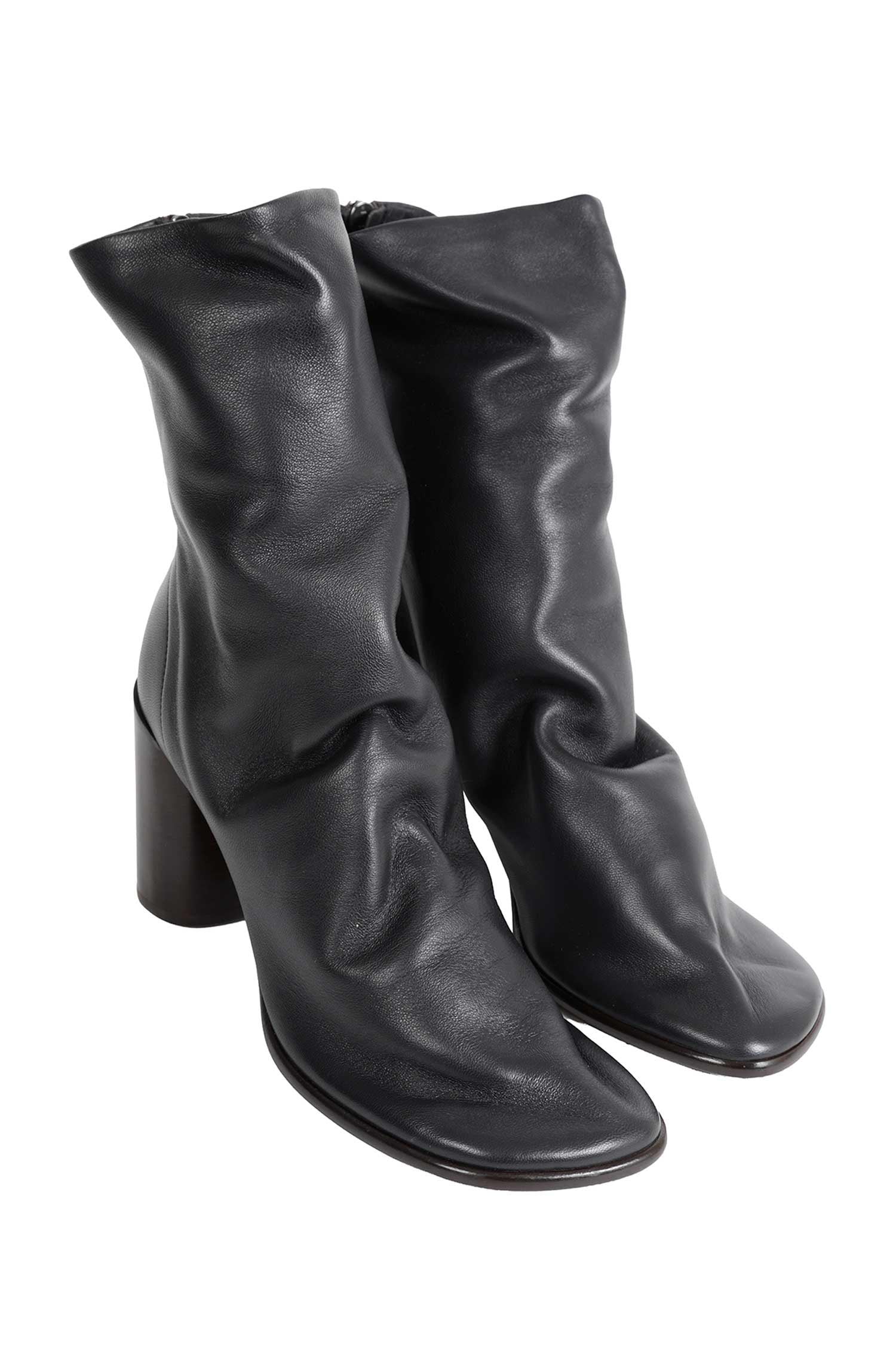 Glove Leather Ankle Boots